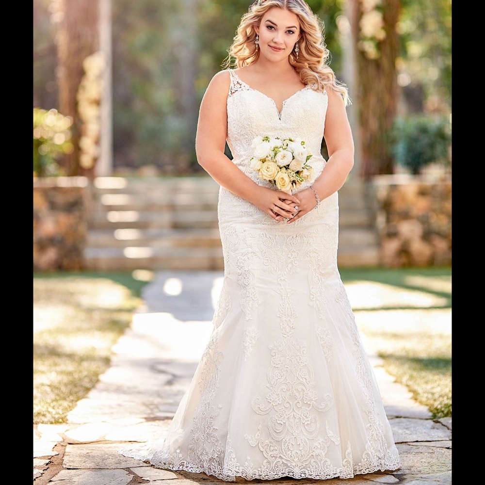 Essence of Australia Fit and Flare Wedding Dress